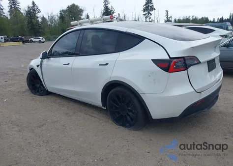 2021 Tesla Model Y Standard Range Rear-Wheel Drive из США, поврежденный, VIN 5YJYGDED9MF121828